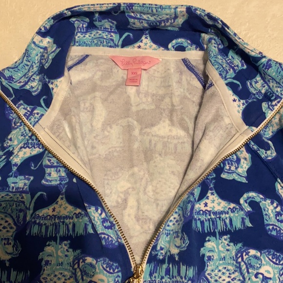Lilly Pulitzer UPF+50 Skipper Popover Pullover - Picture 3 of 5